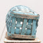Antique Blue American Gathering Basket
