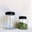 Glass Canister Apothecary Jar Pair
