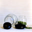 Glass Canister Apothecary Jar Pair