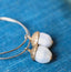 Acorn Topped Pearl Hoops