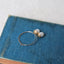 Acorn Topped Pearl Hoops