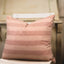 Pink Stripe Antique French Pillow