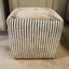 Grain Sack Ottoman