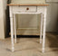 American White Painted Side Table
