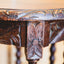 Carved Wood Side Table